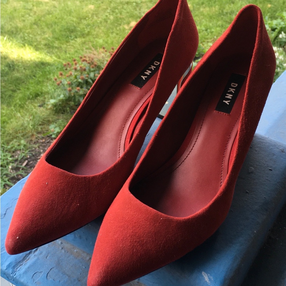 DKNY Women's Bold Red Heels